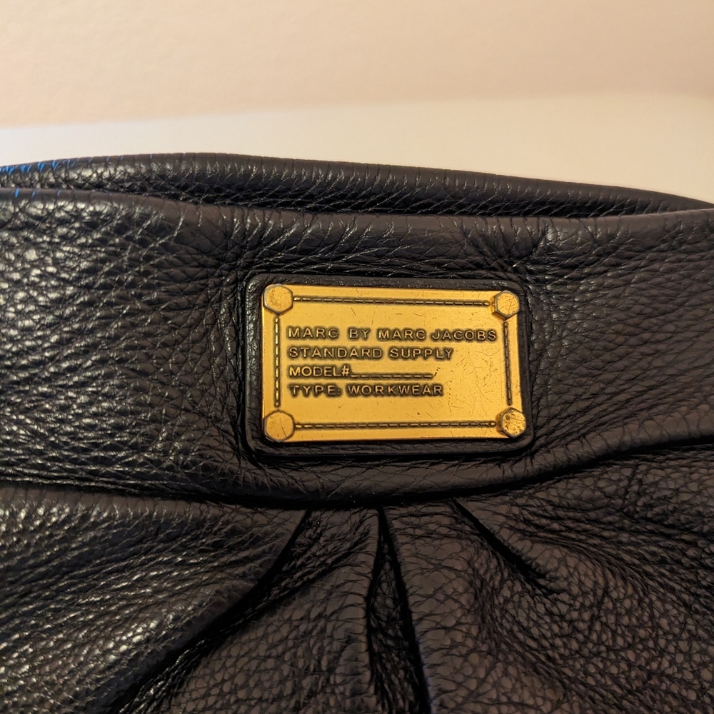 Marc by Marc Jacobs Classic Q Hillier Hobo black purse - Picture 5 of 8